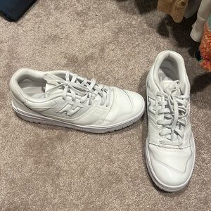 New balance all white 550